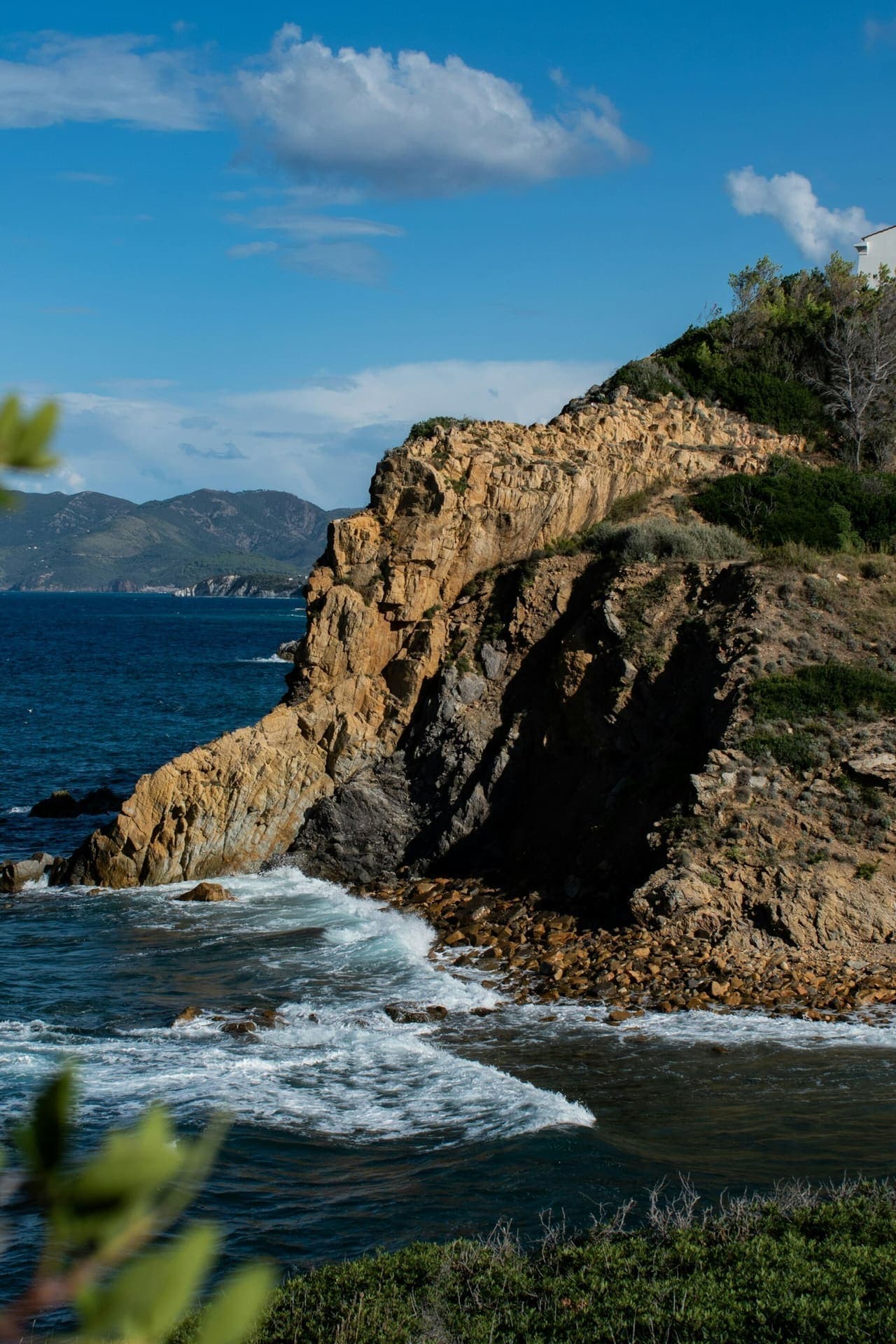 Rocky Gargano coast in the National Park