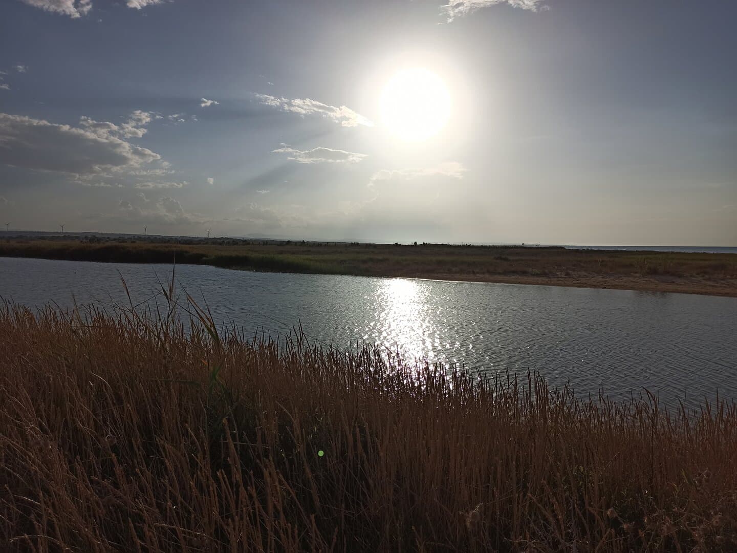 Lesina Lagoon at twilight